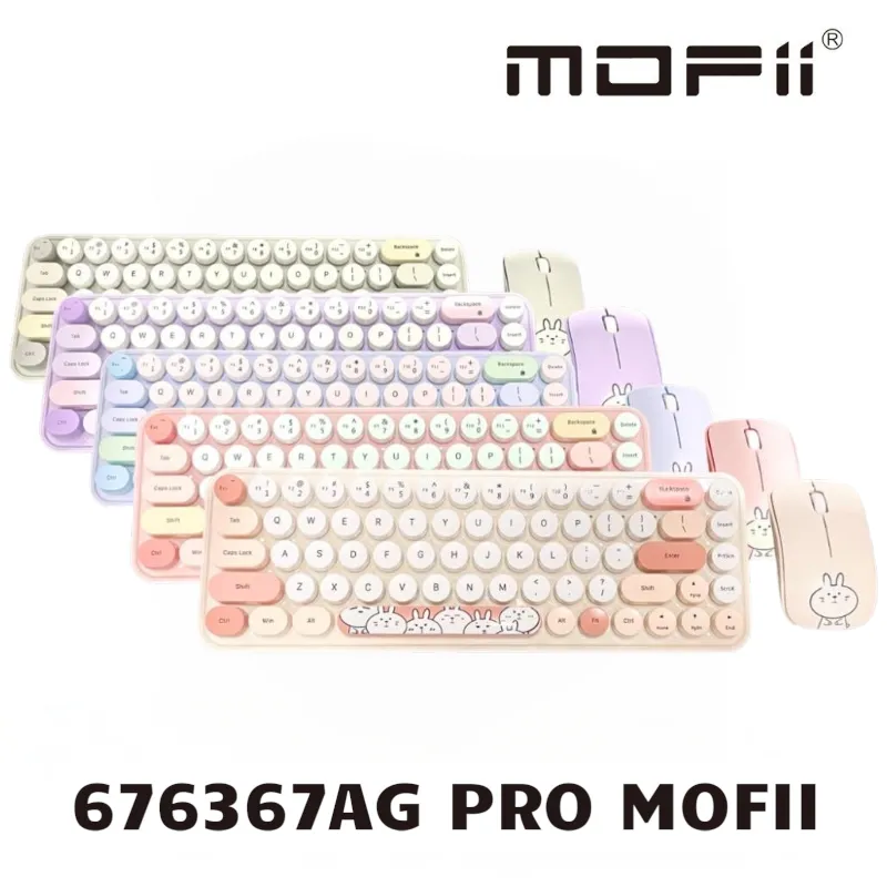 Bàn phím và chuột không dây 2.4Ghz MOFII SMK676367AG PRO